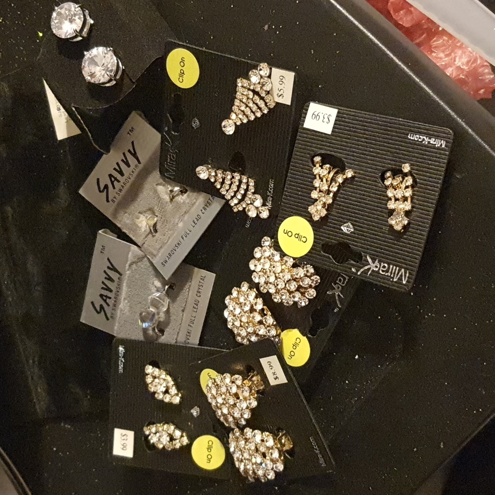 Clip on earrings